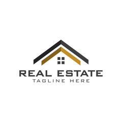 Real estate logo template