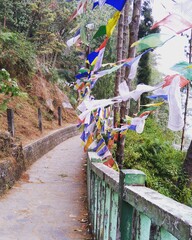 Buddhist prayer flags