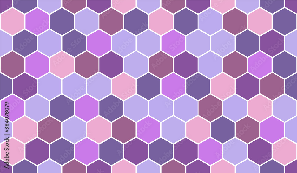 Aufkleber honeycomb vector pattern for design textiles and backgrounds