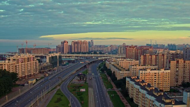  Aerial view of St. Petersburg 142