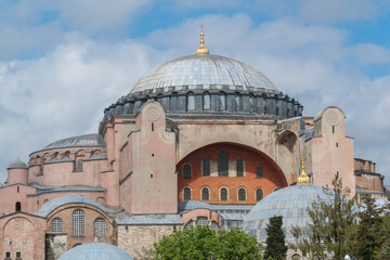 Fototapeta na wymiar Hagia Sophia Istanbul Turkey