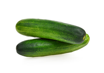 cucumber isolated on white background