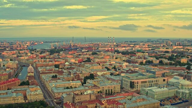  Aerial view of St. Petersburg 124