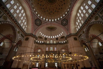 Fototapeta na wymiar Suleymaniye Mosque Istanbul Turkey