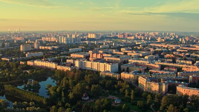  Aerial view of St. Petersburg 129