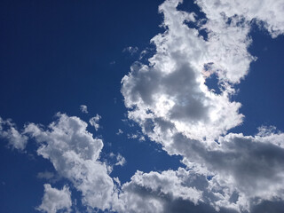 Obraz premium Clouds in sky