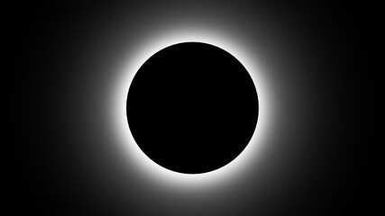 solar eclipse vector