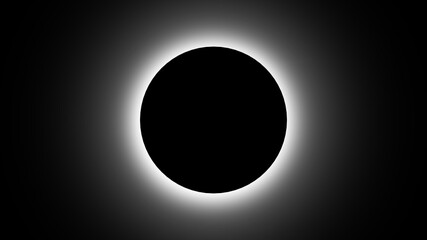 solar eclipse vector