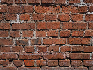 Texture of old brick wall