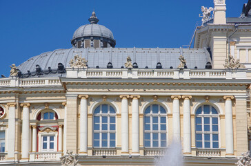 Odessa. Ukraine.06.30.20. Opera and Ballet Theatre.
