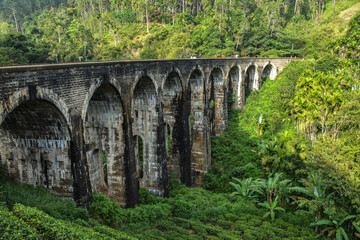 Fototapeta na wymiar 9 Arch Bridge Sri Lanka