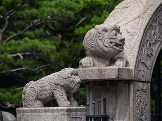Haitai (Haetae) , the imaginary animal and guadian or seoul
