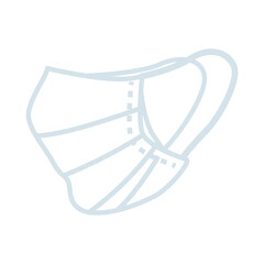 Face mask - side view