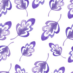 Abstract seamless illustration. Watercolor element on a white background. The painting is made by hand. Use for printing, textiles, invitations, wrapping paper, website, postcards and scrapbooking.