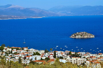 Greece,Tolo-view of the island Koronisi