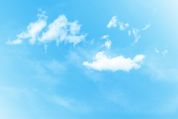 Blue sky and  white cloudy