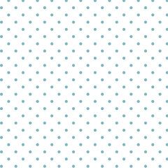Polka dot seamless pattern. Dotted background. Vector illustration.