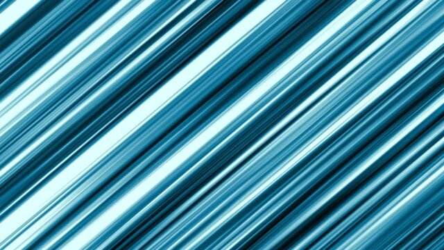 Vertical blue parallel lines moving on black background in cycle 4K animation.