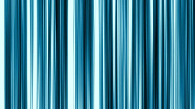 Vertical blue parallel lines moving on black background, seamless loop. 4K animation.