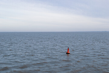 Boje in der Nordsee