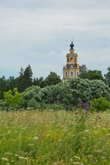 Orthodox Church of the Savior Not Made by Hands in the village of Ubory, Moscow Region.