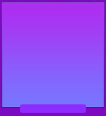Modern Empty Gradient Violet Square Frame Template Design Without Any Text-For Social Media, Banner, Poster, Flyer & Card.
