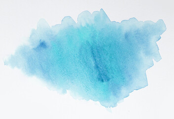 Abstract watercolor on a light background
