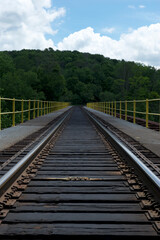Fototapeta na wymiar train Bridges.