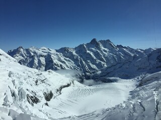 Fototapeta premium snow covered mountains