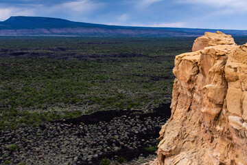 El Malpais National Monument Lava Flow Field in New Mexico
