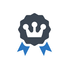 Premium Quality Icon. badge, best, Achievement (vector illustration)