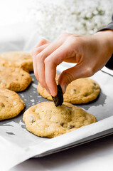 Classic chocolate chip cookie