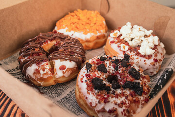 Donuts in Puerto Rico have become a work of art in the time of the pandemic