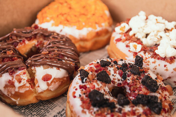 Donuts in Puerto Rico have become a work of art in the time of the pandemic