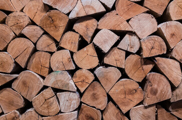 Stack of firewood