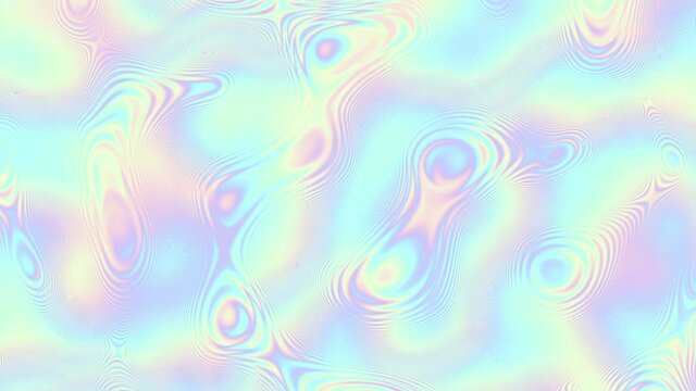Transforming abstract background. Psychedelic wavy animated abstract curved texture. Looping footage.