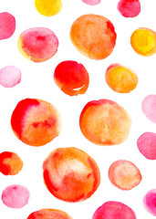 Bright summer texture greeting card.