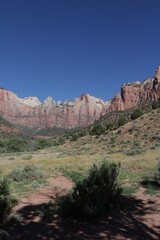 Exploring Zion National Park in summer