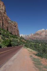 Exploring Zion National Park in summer