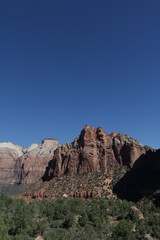 Obraz premium Exploring Zion National Park in summer