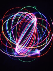light colors abstract neutron protons forms backgrounds