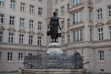 Der Mägdebrunnen in Leipzig