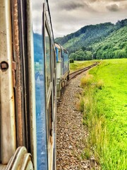 railway in the mountains