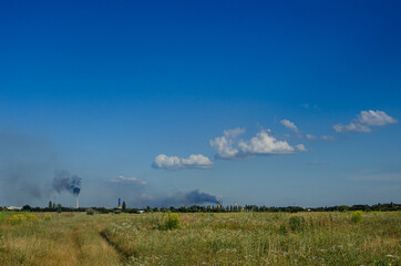 Fototapeta premium Landscape field