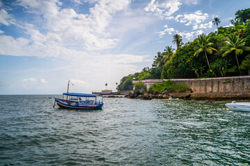 Morro de São Paulo, Brazil, located in Bahia. Its an incredible island and a tourist attraction. 