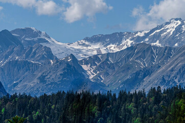 Zugspitz view from Seefeld 