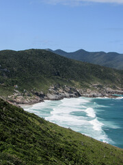 view of the coast of the sea