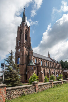Saint Valentine's parish church in Konopiska near Czestochwa