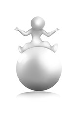 A ball 3D graphic design