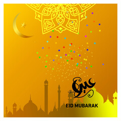 
Eid Mubarak
Islamic happy Festival celebration by Muslims worldwide